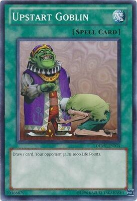 Upstart Goblin - DEM1-EN014 - Common Yu-Gi-Oh! Promo Cards (Espanol)