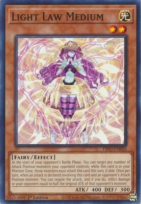 Light Law Medium - DIFO-EN026 - Common 1st Edition Dimension Force 1st Edition Singles