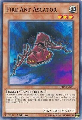 Fire Ant Ascator - LED5-EN030 - Common 1st Edition Legendary Duelists: Immortal Destiny Singles