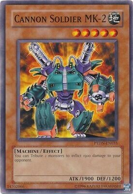 Cannon Soldier MK-2 - PTDN-EN035 - Common Unlimited Phantom Darkness [PTDN] Unlimited Singles