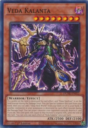 Veda Kalanta - DUNE-EN012 - Common 1st Edition
Duelist Nexus 1st Edition Singles