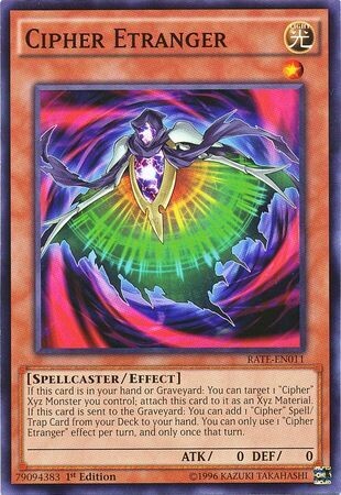Cipher Etranger - RATE-EN011 - Common 1st Edition Raging Tempest 1st Edition Singles