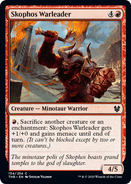 Skophos Warleader 154/254 Theros: Beyond Death Singles