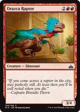 Orazca Raptor 108/196 Rivals of Ixalan Singles