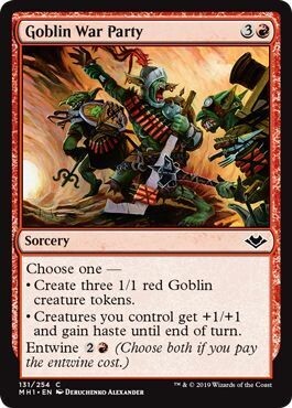 Goblin War Party 131/254 Modern Horizons Singles