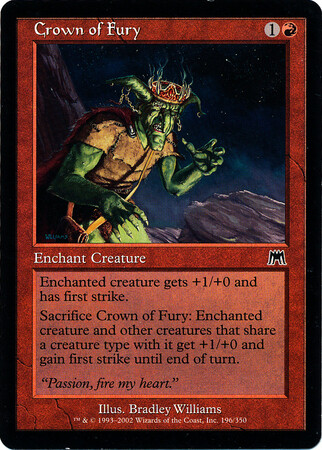 Crown of Fury
Onslaught Singles