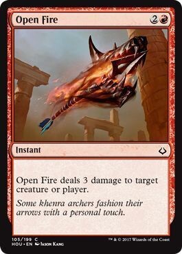 Open Fire 105/199 Hour of Devastation Singles
