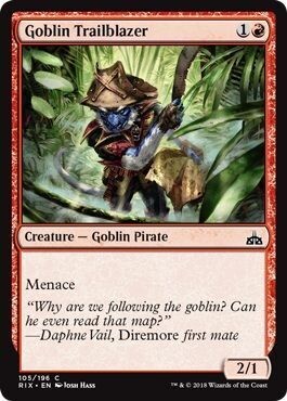 Goblin Trailblazer 105/196 Rivals of Ixalan Singles