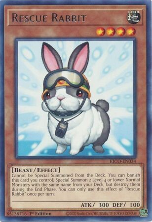 Rescue Rabbit - KICO-EN034 - Rare 1st Edition King&#39;s Court 1st Edition Singles *Espanol*