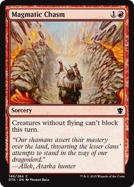 Magmatic Chasm 148/264
Dragons of Tarkir Singles