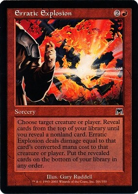 Erratic Explosion Onslaught Singles