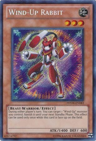 Wind-Up Rabbit - PHSW-EN083 - Secret Rare Unlimited
Photon Shockwave Unlimited Singles