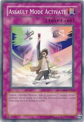 Assault Mode Activate - CRMS-EN063 - Common Unlimited Crimson Crisis [CRMS] Unlimited Singles