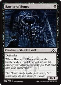 Barrier of Bones 061/259 - Guilds of Ravnica Singles