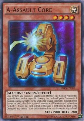 A-Assault Core - SDKS-EN001 - Super Rare 1st Edition Seto Kaiba 1st Edition Singles
