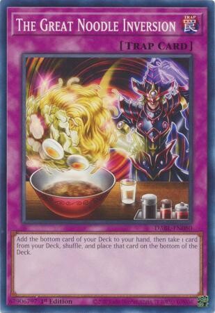 The Great Noodle Inversion - DABL-EN080 - Common 1st Edition Darkwing Blast 1st Edition Singles