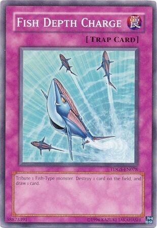 Fish Depth Charge - TDGS-EN078 - Common Unlimited The Duelist Genesis [TDGS] Unlimited Singles