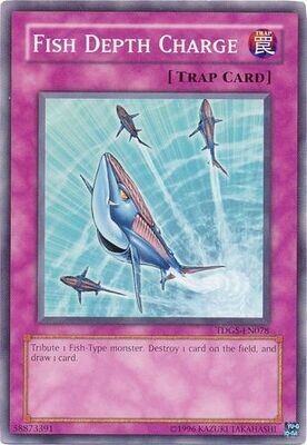 Fish Depth Charge - TDGS-EN078 - Common Unlimited The Duelist Genesis [TDGS] Unlimited Singles