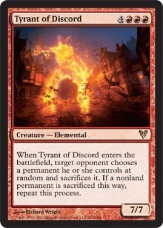 Tyrant of Discord
Avacyn Restored Singles
