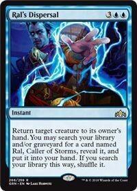 Ral&#39;s Dispersal 266/259 Planeswalker Deck Exclusive
Guilds of Ravnica Singles