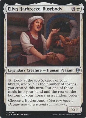 Ellyn Harbreeze, Busybody 016/361
Commander Legends: Battle for Baldur&#39;s Gate Singles