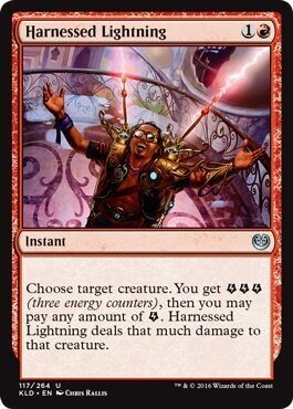 Harnessed Lightning 117/264(Español) 
Kaladesh Singles