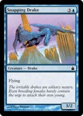 Snapping Drake Ravnica Singles
