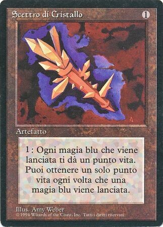 Crystal Rod - Revised Black Border Italian Singles (Italiano)