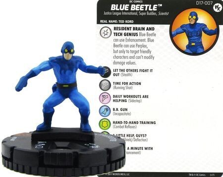 SJ Blue Beetle #D17-007 Wizkids Promo DC Heroclix
Heroclix WizKids Promos Sin Tarjeta)