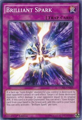 Brilliant Spark - CORE-EN068 - Common 1st Edition
Clash of Rebellions 1st Edition Singles