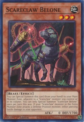 Scareclaw Belone - DIFO-EN010 - Common 1st Edition Dimension Force 1st Edition Singles (espanol)