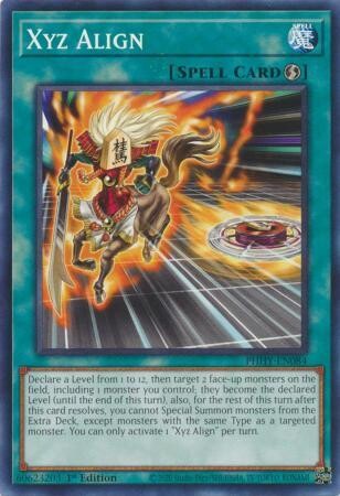 Xyz Align - PHHY-EN084 - Common 1st Edition Photon Hypernova 1st Edition Singles