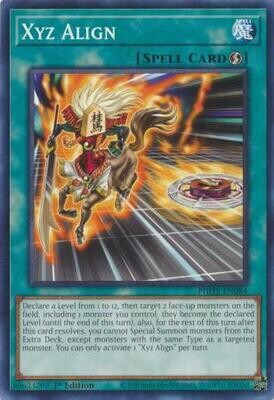 Xyz Align - PHHY-EN084 - Common 1st Edition Photon Hypernova 1st Edition Singles (español)