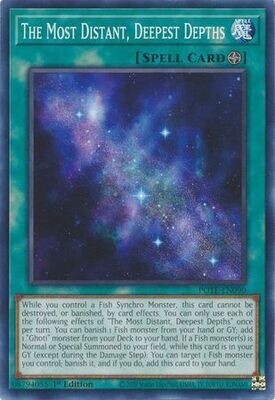 The Most Distant, Deepest Depths - POTE-EN090 - Common 1st Edition Power of the Elements 1st Edition Singles (espanol)