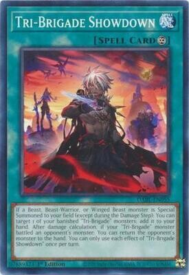 Tri-Brigade Showdown - DABL-EN055 - Common 1st Edition Darkwing Blast 1st Edition Singles