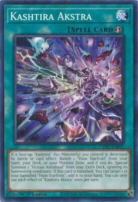 Kashtira Akstra - CYAC-EN055 - Common 1st Edition Cyberstorm Access 1st Edition Singles