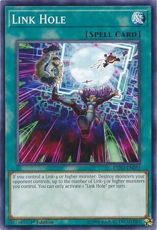 Link Hole - EXFO-EN051 - Common 1st Edition Extreme Force [EXFO] 1st Edition Singles (español)