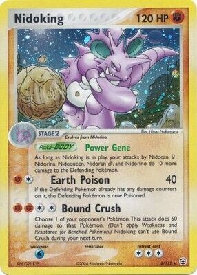TS Nidoking - 8/112 - Holo Rare
Ex Fire Red &amp; Leaf Green Singles