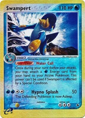 TS Swampert - 13/109 - Holo Rare Reverse Holo
Ex Ruby &amp; Sapphire Reverse Holo Singles