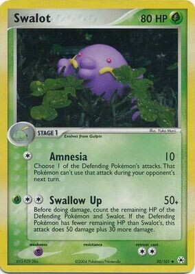 TS Swalot - 50/101 - Uncommon Reverse Holo
Ex Hidden Legends Reverse Holo Singles