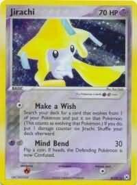 Jirachi - 8/101 - Holo Rare
Ex Hidden Legends Singles (Danado)