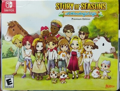 NELA Story of Seasons A Wonderful Life Premium Edition Nintendo Switch Nuevo Sellado