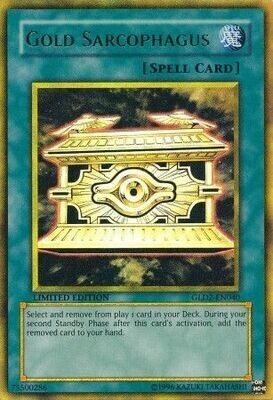 Gold Sarcophagus - GLD2-EN040 - Gold Rare
Gold Series 2 (2009) [GLD2]