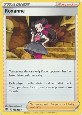 Roxanne - 150/189 - Uncommon Sword &amp; Shield: Astral Radiance Singles