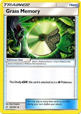 Grass Memory - 143/181 - Uncommon
Sun &amp; Moon: Team Up Singles