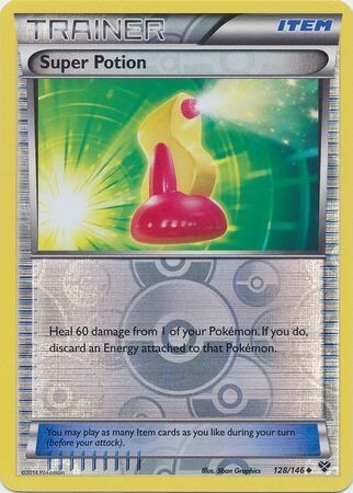 Super Potion - 128/146 - Uncommon Reverse Holo
XY (Base Set) Reverse Holo Singles