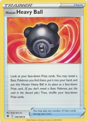 Hisuian Heavy Ball - 146/189 - Uncommon Sword &amp; Shield: Astral Radiance Singles