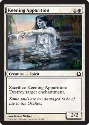 Keening Apparition 12/274 - Return to Ravnica Singles (Español)