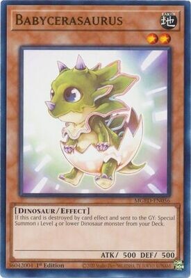 Babycerasaurus - MGED-EN056 - Rare 1st Edition
Maximum Gold El Dorado 1st Edition Singles