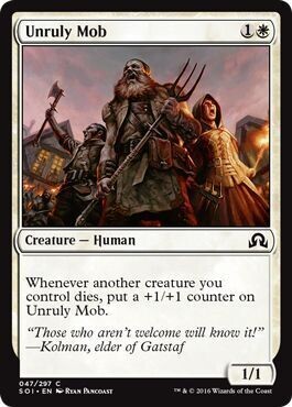 Unruly Mob 047/297 Shadows over Innistrad Singles (Español)